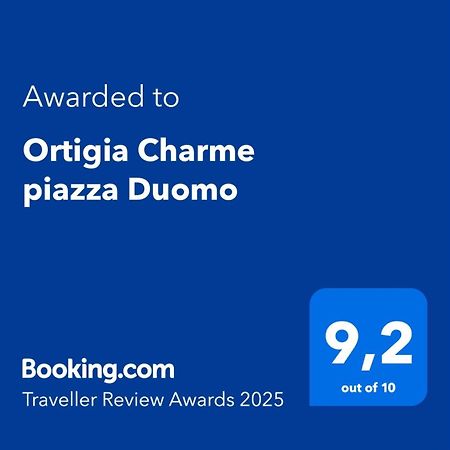 Ortigia Charme piazza Duomo Lejlighed Syracuse Eksteriør billede